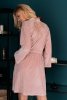 Szlafrok Mikiss Dahila Collection Pink Różowy LivCo Corsetti Fashion rozmiar - L/XL